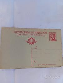 Intero postale Regno Cartolina R.P.60 cent 1925