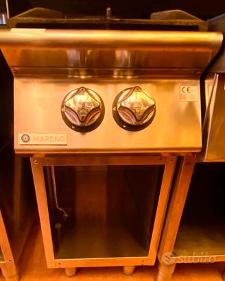 🔥 CUCINA PROFESSIONALE 2 FUOCHI 🔥