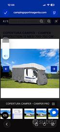 Copertura/ telo camper