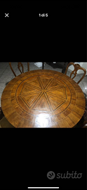 Tavolo tondo + sedie