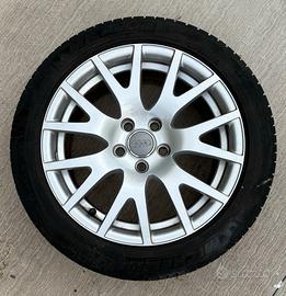 4 CERCHI IN LEGA AUDI TT 8,5 X 17 " 8J0601025A