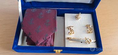 set fermacravatta gemelli pin cravatta