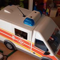 ospedale playmobil + ambulanza