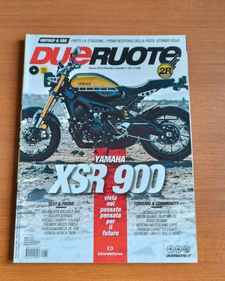 Yamaha xsr900 rivista dueruote 2016 ducati xdiavel