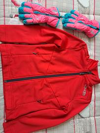guanti reusch 6/7 anni e pile dkb 116/128