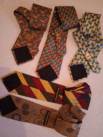 cravatte pura seta a fantasia