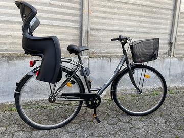 Seggiolino posteriore bambino per bicicletta