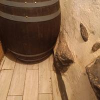 botte legno e macchina singer