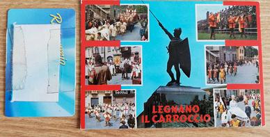 Cartolina (postcard) "LEGNANO IL CARROCCIO"