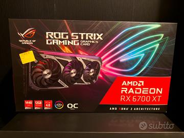 ROG Strix Radeon RX 6700 XT OC Edition (12gb)