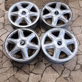 4 - CERCHI IN LEGA FIAT 5,5X15 4X98 ET46 CB 58,1