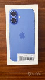 iPhone 16 256 GB Blu oltremare con scatola