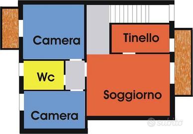 Appartamento di 80 m² con 4 locali e box auto a Sa