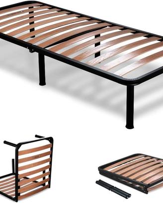 EVERGREENWEB - Rete Letto Singolo 90x200 a Doghe
