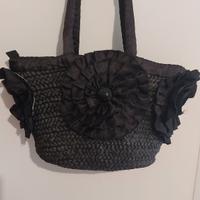borsa da spiaggia in paglia 