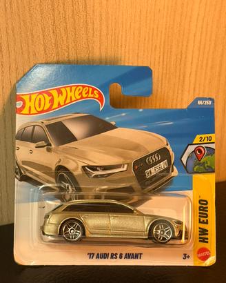 Hot Wheels ’17 Audi RS6 Avant