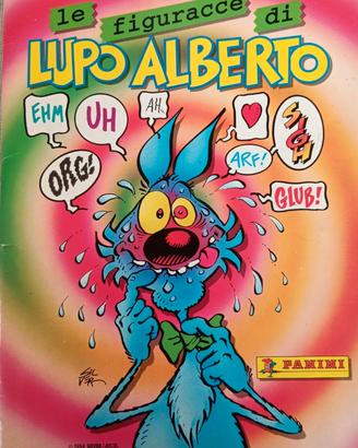 Album figurine Lupo Alberto Panini 1994 incompleto