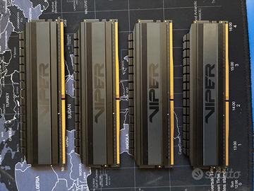 RAM DDR4 32GB Patriot Viper Blackout 4133 MHz CL18