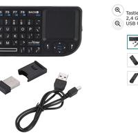Mini tastiera Touchpad Wireless