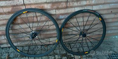 ruote mavic ksyrius rsys slr tubolare