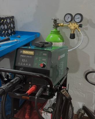 Saldatrice multiprocessore parkside