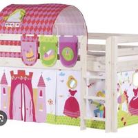LETTO singolo FLEXA con struttura, cupola, tessili