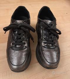 IGI&Co 41466 Sneakers Donna in pelle con Plateau