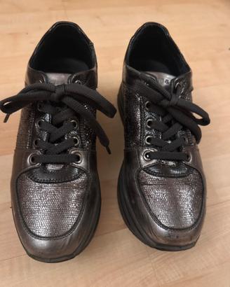 IGI&Co 41466 Sneakers Donna in pelle con Plateau