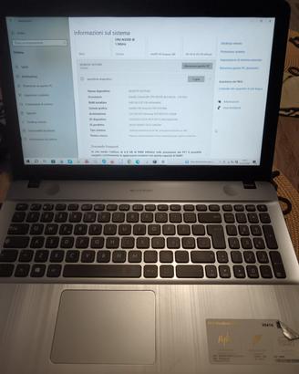 ASUS VivoBook X541N - SSD 250GB - 4GB RAM  