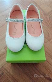 Scarpe bianche  bambina, eleganti