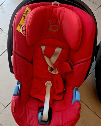 Cybex Aton 5 + Base Isofix + adatt.Baby Jogger