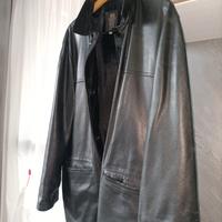 soprabito donna in pelle tg 50 