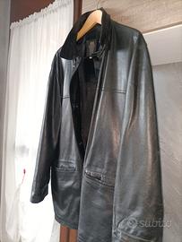soprabito donna in pelle tg 50 