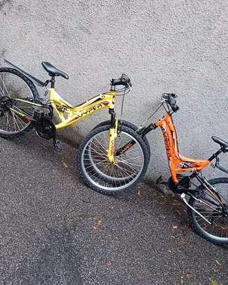 BICICLETTE 24 POLLICI BIAMMORTIZZATE
