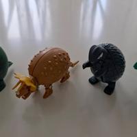 Bandai meteorbs uova mostri anni 80 90