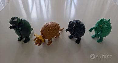 Bandai meteorbs uova mostri anni 80 90