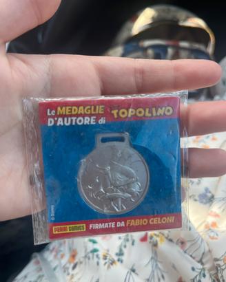 Medaglia d’autore di topolino