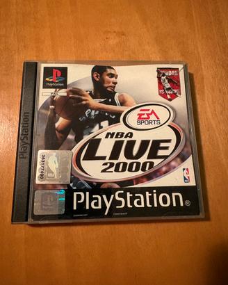 NBA LIVE 2000 PlayStation 1 PS1