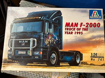 Man italeri kit 741  scala 1/24