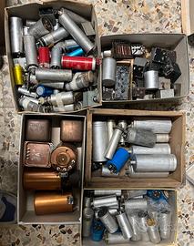 Stock comdensatori Trasformatori per Radio d'Epoca