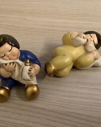 Statuine bimbi che dormono Thun
