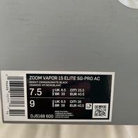 Scarpe calcio Nike zoom elite SG