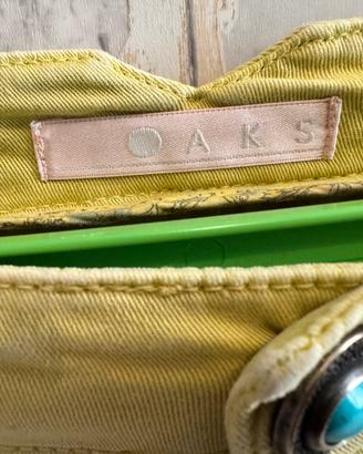 Pantaloni Jeans OAKS giallo 42