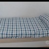 Letto a cassettone con doppio letto