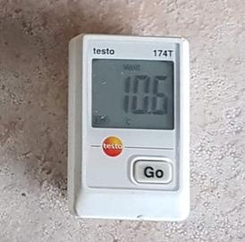 Misuratore di temperatura datalogher