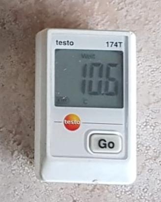 Misuratore di temperatura datalogher