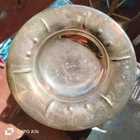 Sottopiatto /Centrotavola in Argento 800 firmato 