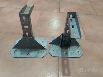 Staffe di montaggio in acciaio zincato