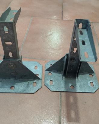 Staffe di montaggio in acciaio zincato