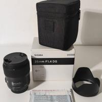 SIGMA 35mm f/1.4 DG HSM ART X NIKON